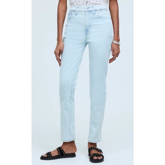 NWT Madewell The Petite Perfect Vintage Jean Chesthunt Wash NP561 Size 24P